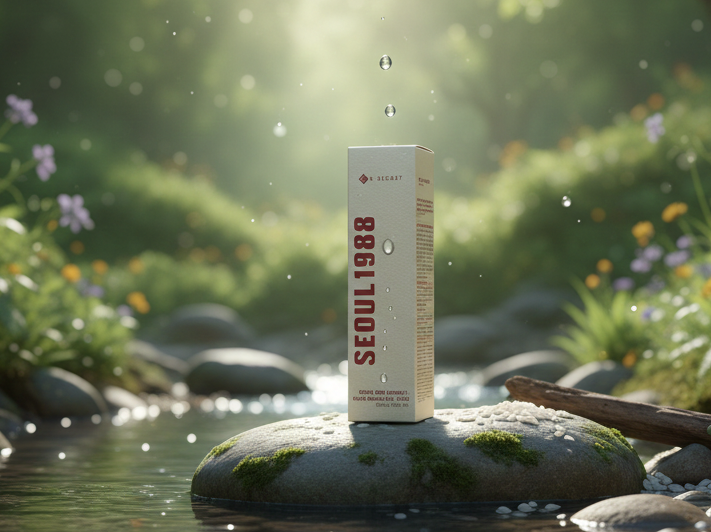 K-SECRET Seoul 1988 Essence | 97% Snail Mucin + Rice Extract | Repairing & Brightening First Treatment Essence | For All Skin Types