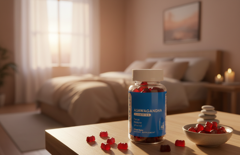Ashwagandha Gummies | KSM-66 Ashwagandha for Stress Relief, Relaxation & Immune Support