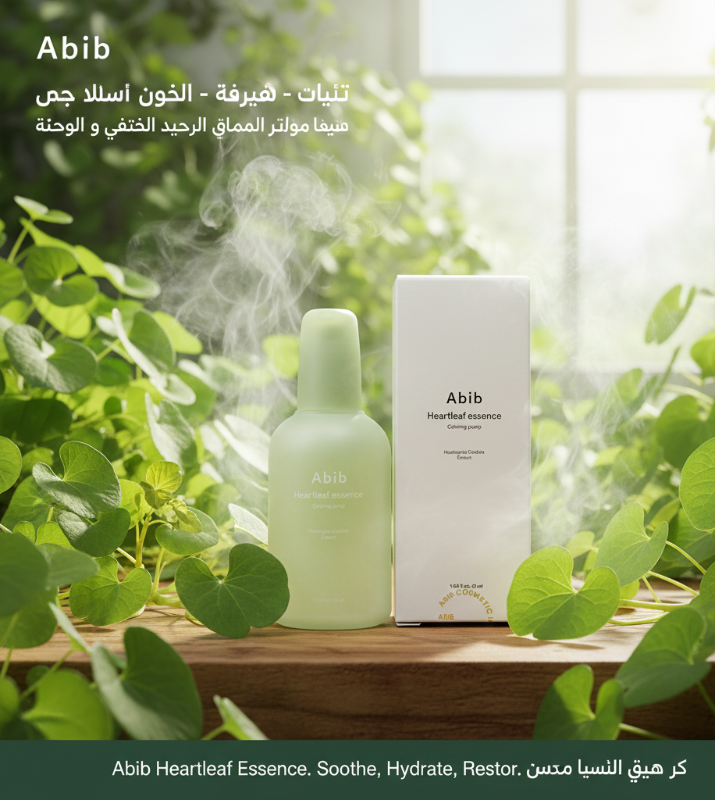 Abib Heartleaf TECA Calming Drop Capsule Serum | Soothing Serum for Sensitive & Acne‑Prone Skin