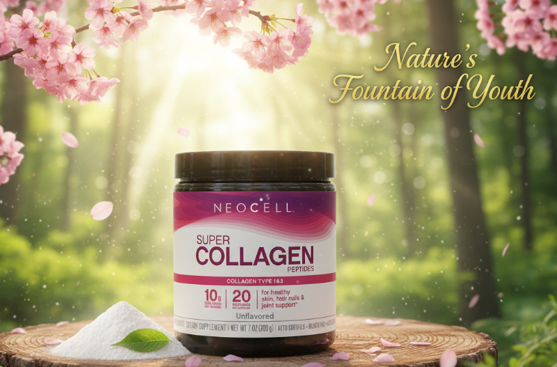 NeoCell Super Collagen Peptides Powder | Hydrolyzed Collagen Types 1 & 3 for Skin, Hair, Nails & Joints