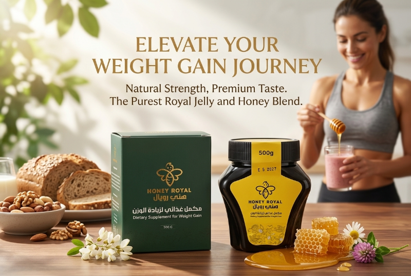Honey Royal Weight Gain Supplement 500g Royal Jelly, Ginseng & Honey – Natural Appetite Booster