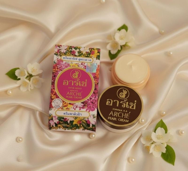 كريم آرتشي بيرل | كريم تايلاندي مرطب ومبيض للبشرة  Arche Pearl Cream | Thai Moisturizing and Whitening Skin Cream