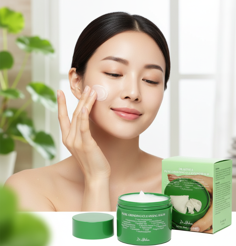 Dr. Althea Pure Grinding Cleansing Balm | Hygienic Grinder Cleanser | 14-Ingredient Makeup Remover for Sensitive Skin | 50ml