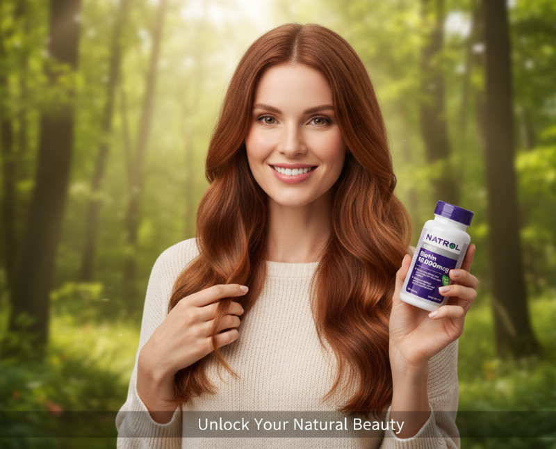 Natrol Biotin 10,000mcg | Maximum Strength Vitamin B7 for Healthy Hair, Skin & Nails