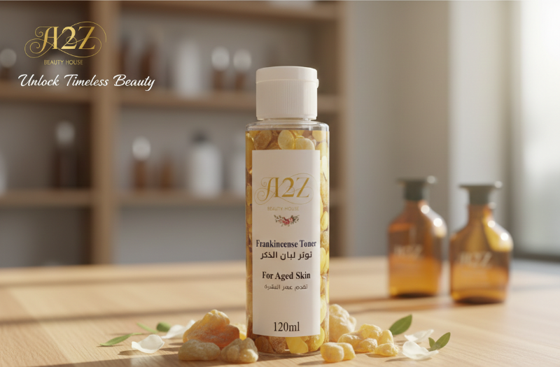 A2Z Beauty House Frankincense Toner | Alcohol‑Free Facial Toner for Mature & Aging Skin