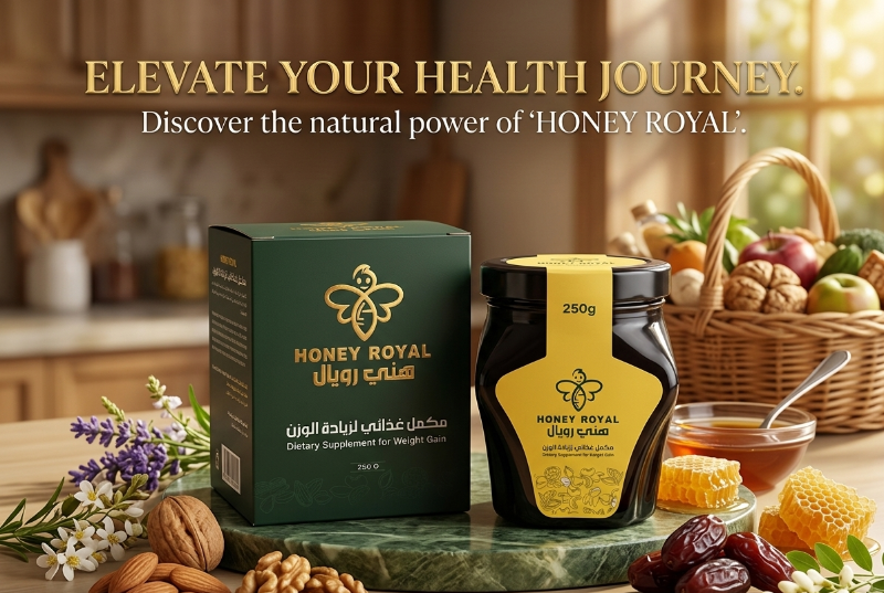 Honey Royal Weight Gain Supplement 250g : Royal Jelly, Ginseng & Honey
