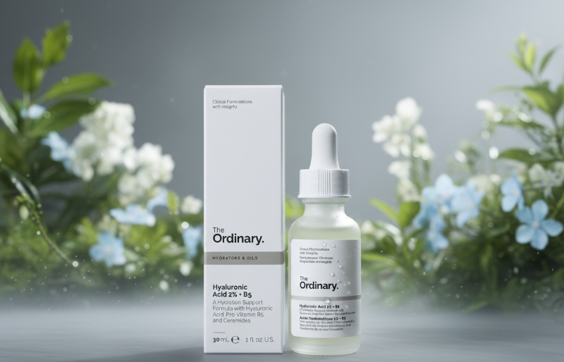 The Ordinary Hyaluronic Acid 2% + B5 (with Ceramides) | Multi-Depth Hydration & Barrier Support Serum