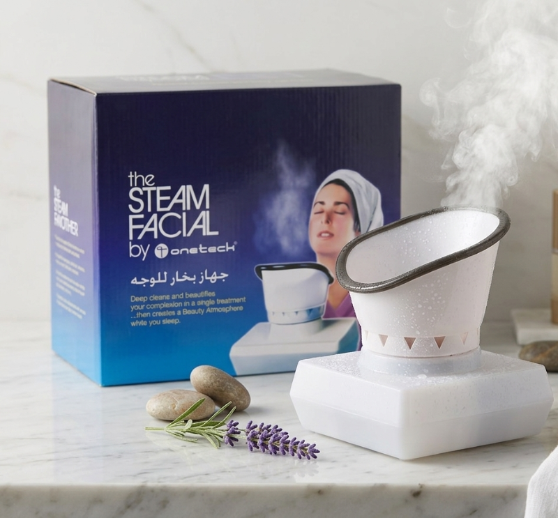 Oneteck Steam Facial: Facial Steamer for Deep Cleaning & Pore Opening – Available in GCC, 6.990 BHD