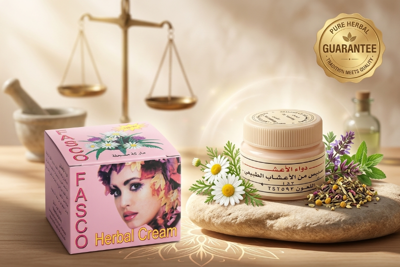 Fasco Herbal Cream: Natural Brightening Cream – Reduces Blemishes, Dark Spots & Pigmentation for Face