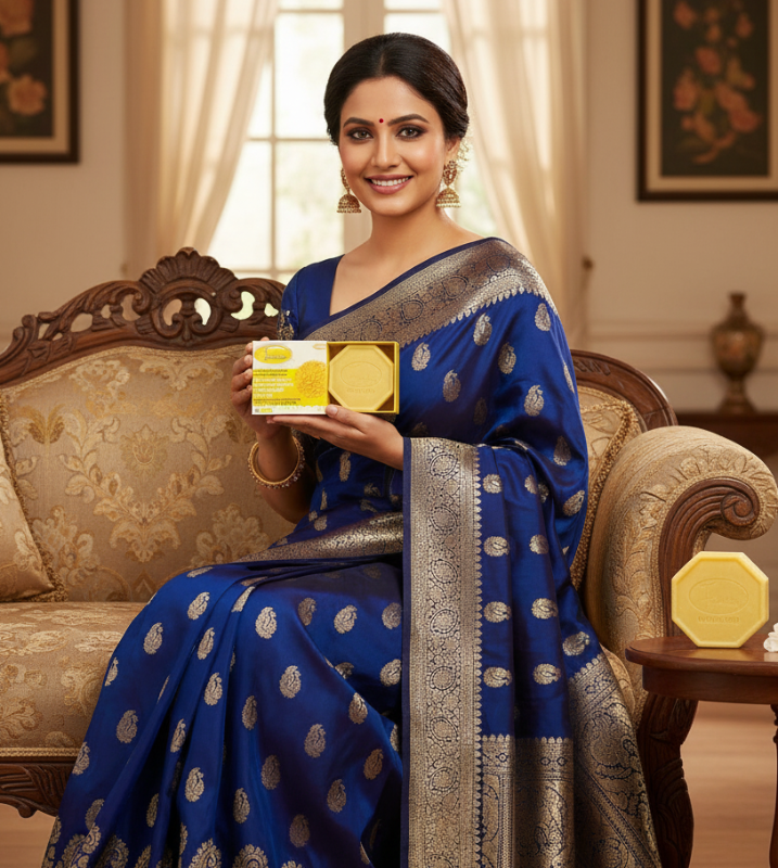 صابون الكبريت الطبيعي من كوزمتكس | علاج حب الشباب والبشرة الدهنية - 125 غرام  Natural Sulfur Soap by Cosmetics | Acne & Oily Skin Treatment - 125g