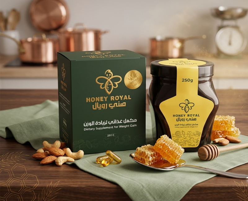 Honey Royal Weight Gain Supplement 250g : Royal Jelly, Ginseng & Honey