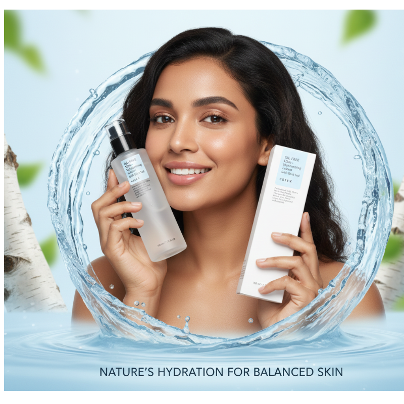 COSRX Oil-Free Ultra-Moisturizing Lotion with Birch Sap - Lightweight Hydration for Oily & Sensitive Skin