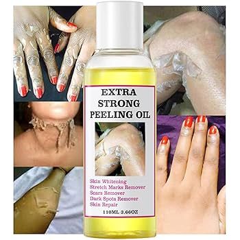 زيت تقشير فائق القوة - مقشر للجسم في المنزل لبشرة أكثر نعومة وإشراقًا Extra Strong Peeling Oil - At-Home Body Scrub for Smoother, Brighter Skin 100ml.