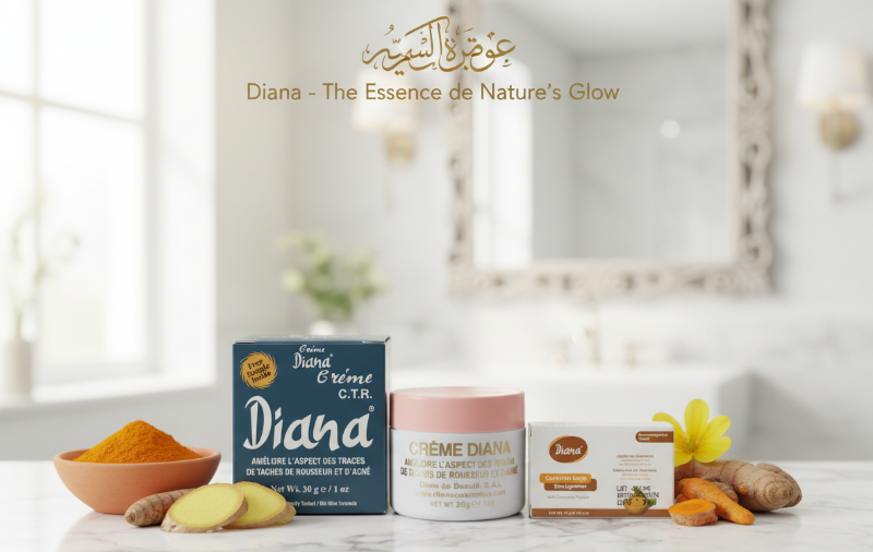 Diana Crème C.T.R. – Skin Lightening & Blemish Treatment | Reduces Freckles, Acne Marks & Blackheads | with Sweet Almond Oil & Beeswax