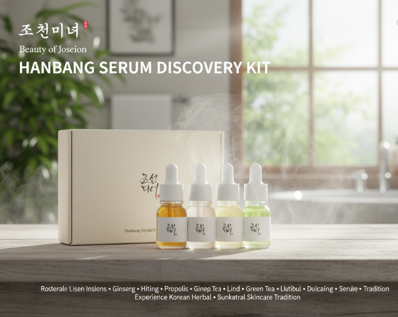 Beauty of Joseon Hanbang Serum Discovery Kit | 4-in-1 Korean Herbal Serum Set for All Skin Types