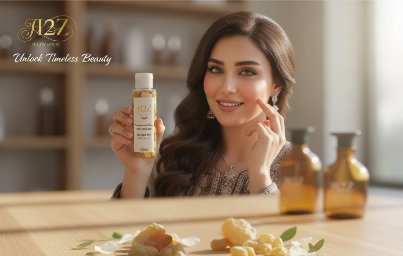 A2Z Beauty House Frankincense Toner | Alcohol‑Free Facial Toner for Mature & Aging Skin