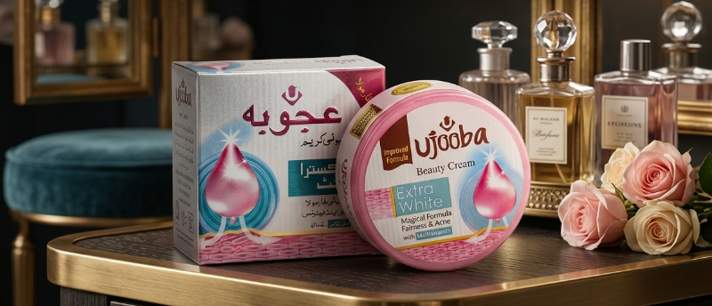 Ujooba Beauty Cream: Whitening & Acne Control with Multivitamins