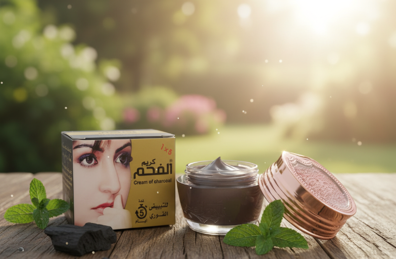 Cream of Charcoal (كريم الفحم): Removes Kelf, Dark Spots & Scars