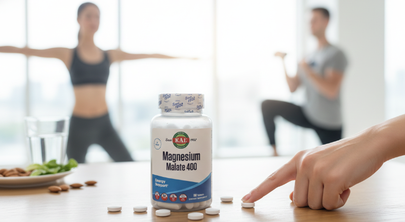 KAL Magnesium Malate 400 | Fast-Absorbing Magnesium for Energy, Muscle & Nerve Support – Vegan & Non‑GMO