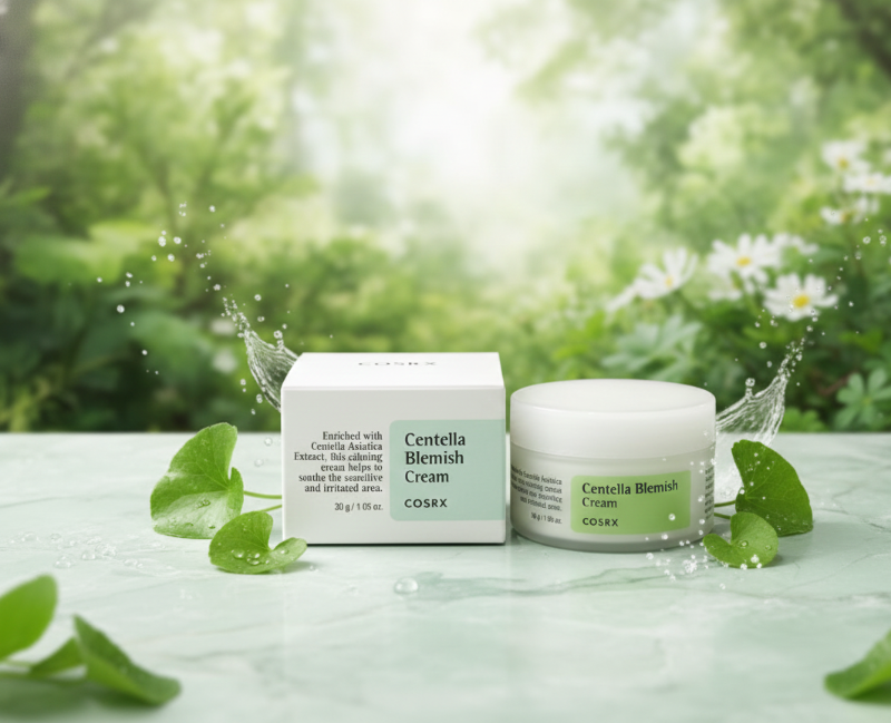 COSRX Centella Blemish Cream | Spot Treatment for Acne & Redness | 50% Centella + 7% Zinc Oxide | Soothes & Fades Post-Acne Marks