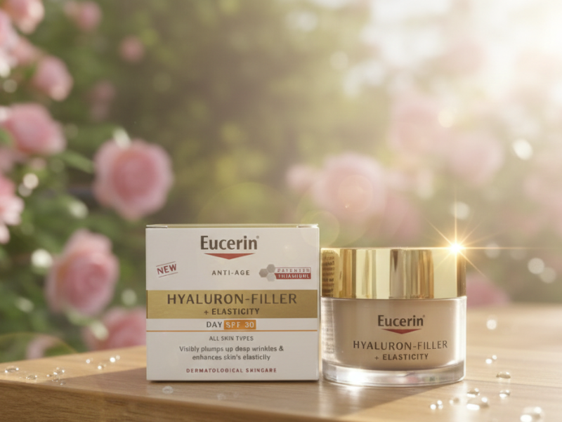 Eucerin Hyaluron-Filler + 3x Elasticity Day Cream SPF 30 | Anti-Aging for Mature Skin
