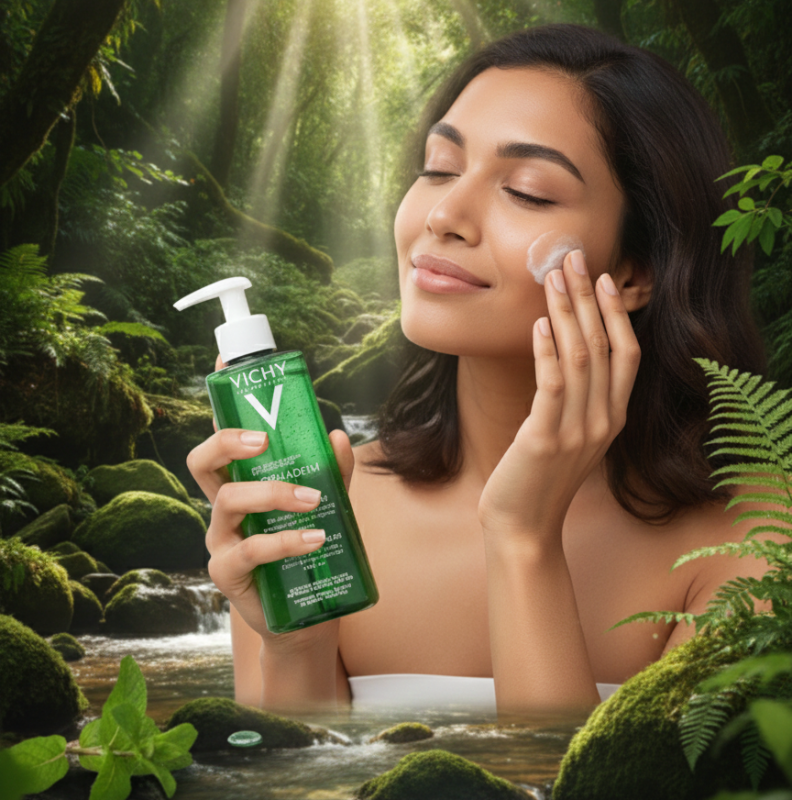 جل فيشي نورماديرم فيتوسوليوشن المُنقّي - مُنظّف بحمض الساليسيليك للبشرة الدهنية والمُعرّضة لحب الشباب  Vichy Normaderm Phytosolution Purifying Gel - Salicylic Acid Cleanser for Oily and Acne-Prone Skin