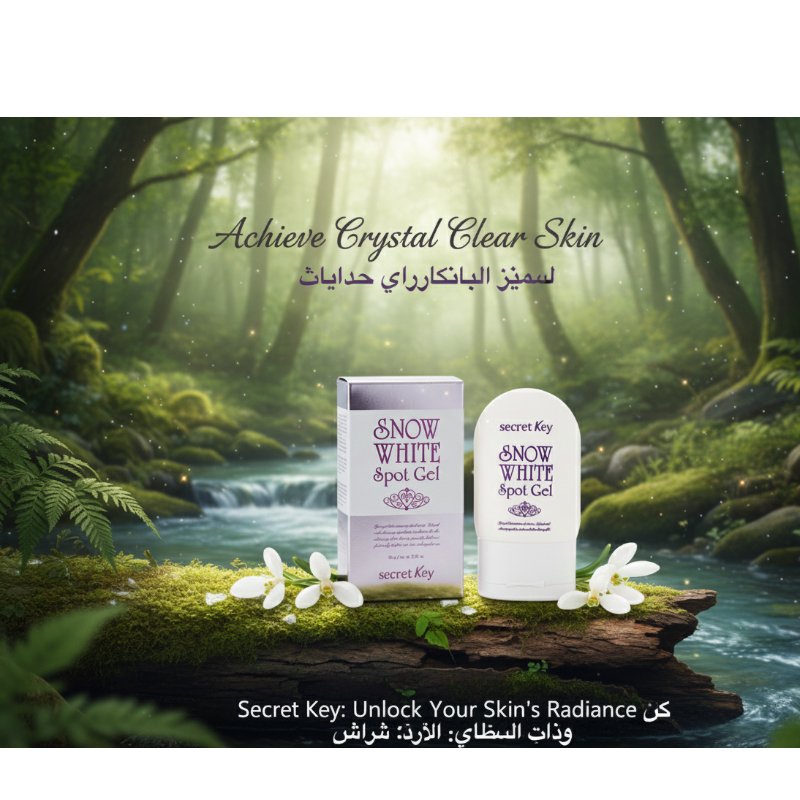 Secret Key Snow White Spot Gel: Brightening Gel for Dark Spots & Hyperpigmentation