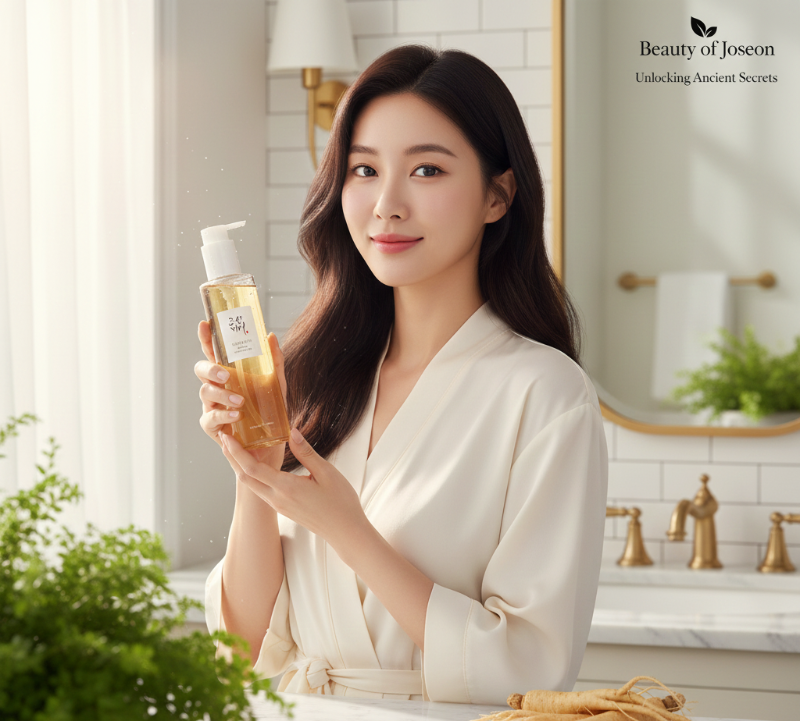 Beauty of Joseon Ginseng Cleansing Oil - Hanbang Korean Oil Cleanser with Soybean & Ginseng