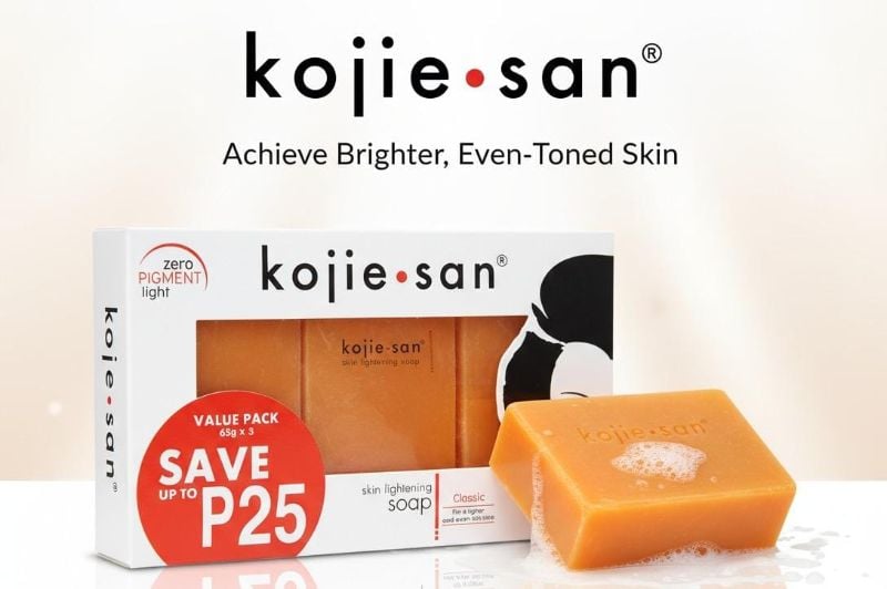 صابون كوجي سان لتفتيح البشرة | صابون حمض الكوجيك للبقع الداكنة وتوحيد لون البشرة Koji San Skin Lightening Soap | Kojic Acid Soap for Dark Spots and Uneven Skin Tone