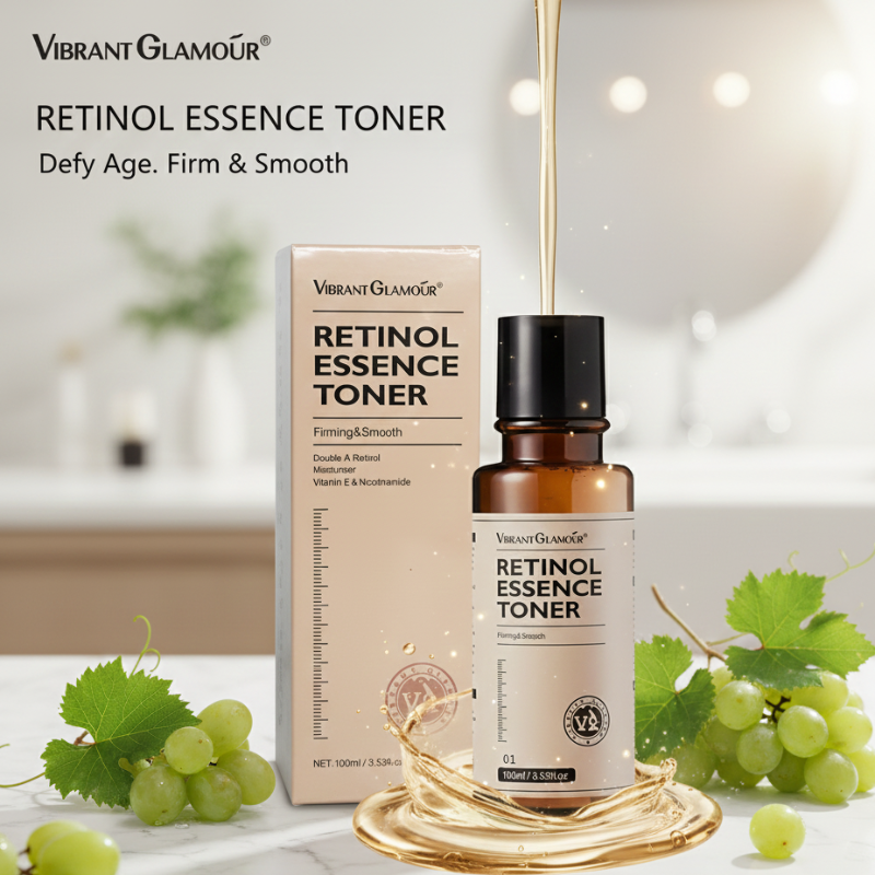 VIBRANT GLAMOUR Retinol Essence Toner Water | Retinol Infused Hydration | Tightening & Fine Line Treatment Toner for All Skin Types