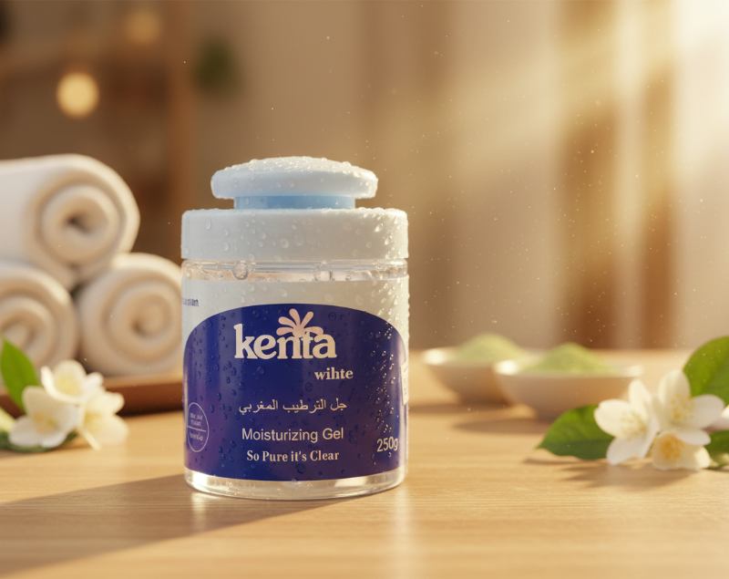 Kenta White Moroccan Moisturizing Gel | Hydrating Gel for Soft, Even Skin Tone