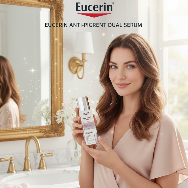 Eucerin Anti-Pigment Dual Serum with Thiamidol® | Clinically Proven to Reduce Dark Spots & Prevent Recurrence | Enriched with Hyaluronic Acid (30ml)