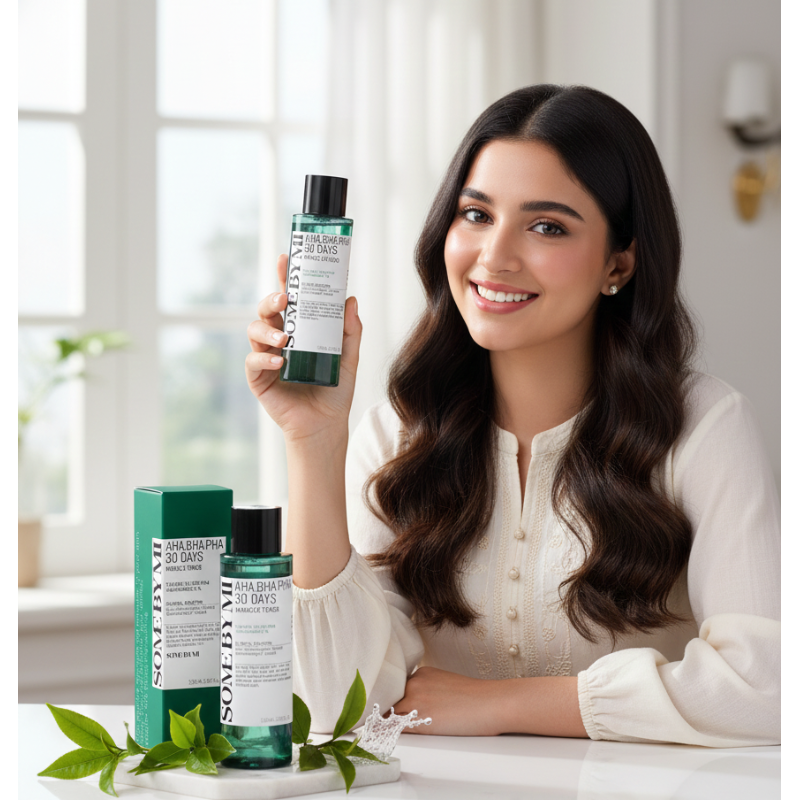 SOME BY MI AHA BHA PHA 30 Days Miracle Toner | Triple Acid + Tea Tree Water | Exfoliating Toner for Acne, Blackheads & Sensitive Skin