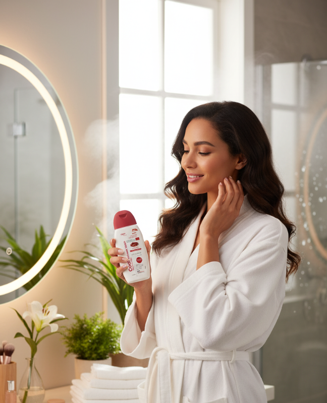 غسول كوفيكس كير المنعش للمناطق الحميمة بخلاصة زهرة الأكار | حماية يومية وانتعاش متوازن الحموضة Cofix Care Refreshing Intimate Wash with Aker Flower Extract | Daily Protection and pH-Balanced Freshness