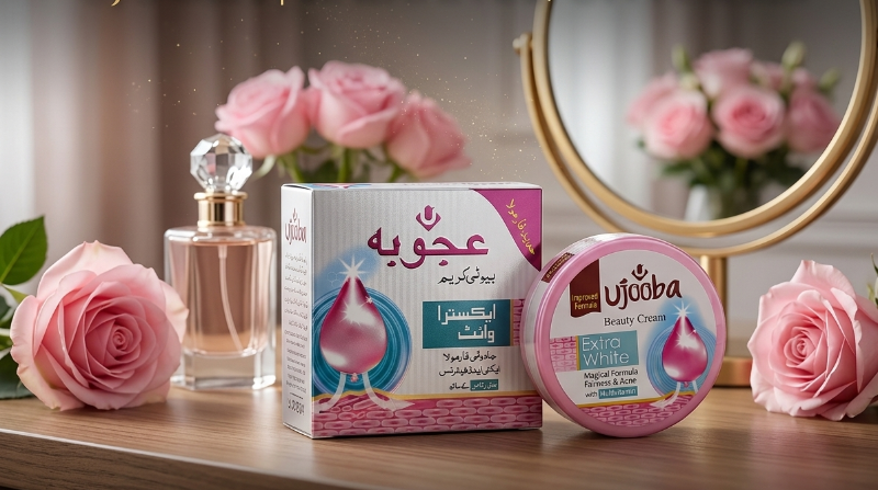 Ujooba Beauty Cream: Whitening & Acne Control with Multivitamins