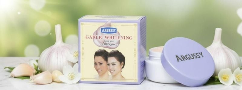 كريم أرجوسي لتفتيح البشرة بخلاصة الثوم | علاج حب الشباب وتقليل البقع   Argussy Skin Lightening Cream with Garlic Extract | Acne Treatment and Blemish Reduction