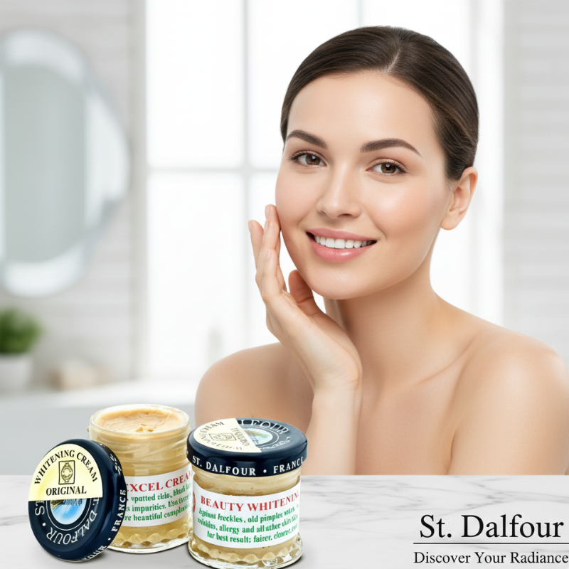St. Dalfour Beauty Whitening Cream | Dark Spot Corrector with Glutathione & Vitamin C