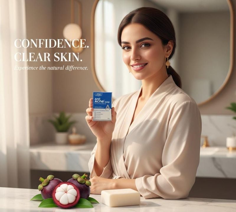 صابون سكين دكتور العشبي المضاد لحب الشباب - للبشرة الدهنية والمعرضة لحب الشباب Skin Doctor Herbal Anti-Acne Soap - For Oily and Acne-Prone Skin