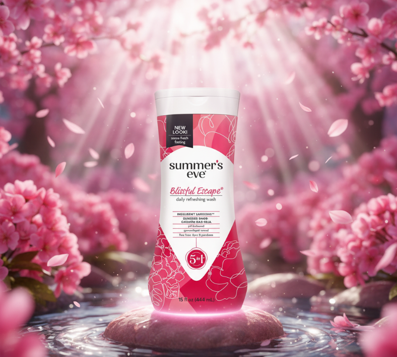 غسول يومي للمناطق الحساسة من سمرز إيف بليسفول إسكيب | رائحة زهرية فاكهية، متوازن الحموضة ومُختبر من قبل أطباء النساء  Summers Eve Blissful Escape Daily Intimate Wash | Floral Fruity Scent, pH Balanced & Gynecologically Tested