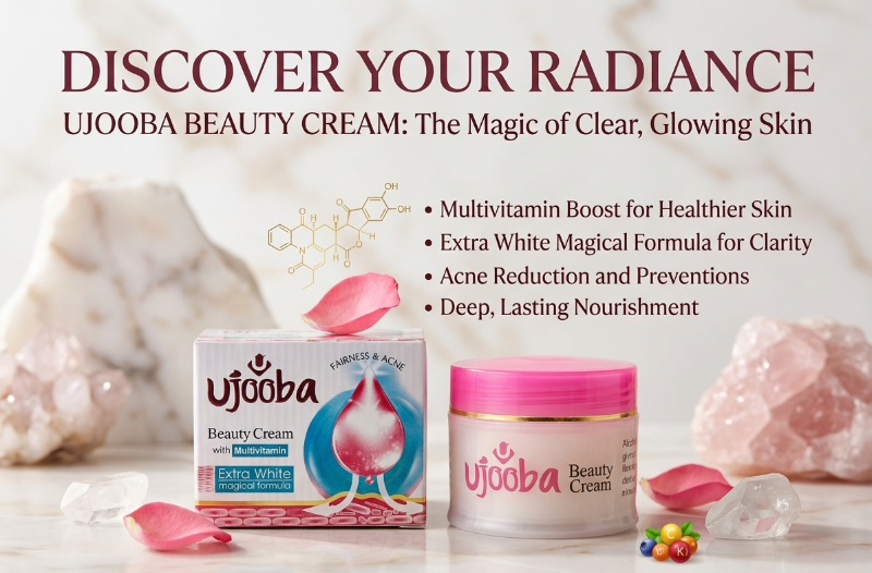 Ujooba Extra White Cream: Removes Pimples, Dark Spots & Wrinkles