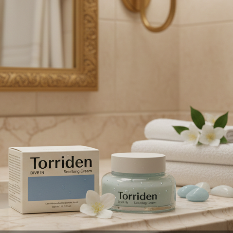 Torriden DIVE-IN Low Molecular Hyaluronic Acid Soothing Cream | 5D Hyaluronic Acid Complex | Light Gel Cream for Sensitive Skin | Barrier Repair & Hydration