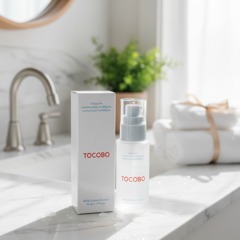 TOCOBO Bifida Biome Essence | Vegan Probiotic Essence | 45% Bifida Ferment | Skin Barrier & Elasticity – 50ml