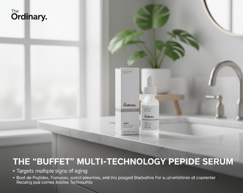 The Ordinary Multi‑Peptide + Hyaluronic Acid Serum | Anti‑Aging Peptide Complex for Fine Lines & Firmness