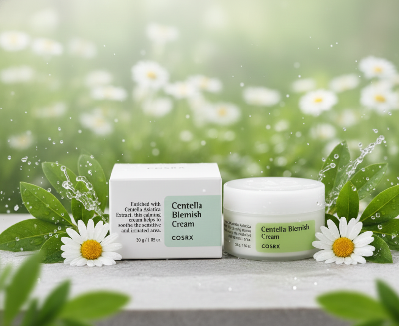 COSRX Centella Blemish Cream | Spot Treatment for Acne & Redness | 50% Centella + 7% Zinc Oxide | Soothes & Fades Post-Acne Marks