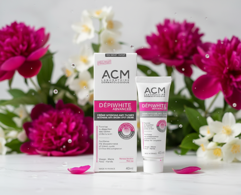 ACM Dépiwhite Advanced Intensive Anti-Brown Spot Cream | Targeted Depigmenting Cream for Face & Hands | Fragrance-Free, 91% Natural Origin