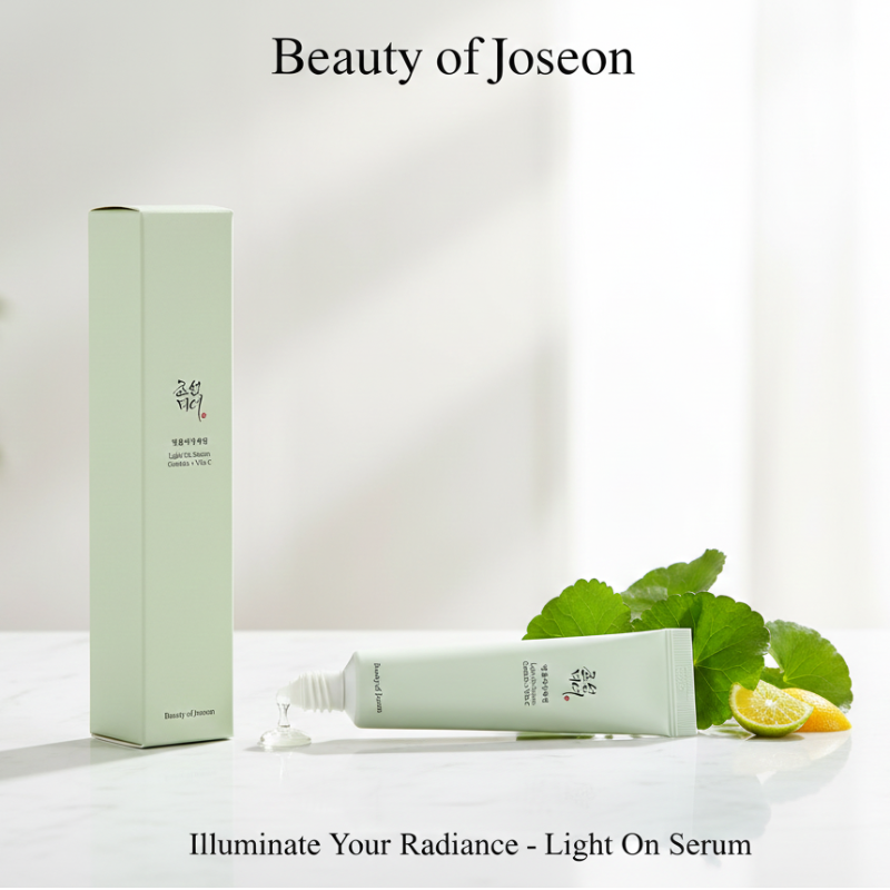 Beauty of Joseon Light On Serum: Centella + Vita C | 10% Ethyl Ascorbic Acid + 68% Centella | Brightening & Calming Serum for Hyperpigmentation
