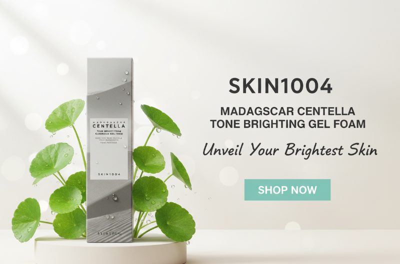 منظف SKIN1004 سنتيلا تون الرغوي المُشرق: منظف مُشرق ومُهدئ  SKIN1004 Centella Tone Brightening Foaming Cleanser: A Brightening and Soothing Cleanser