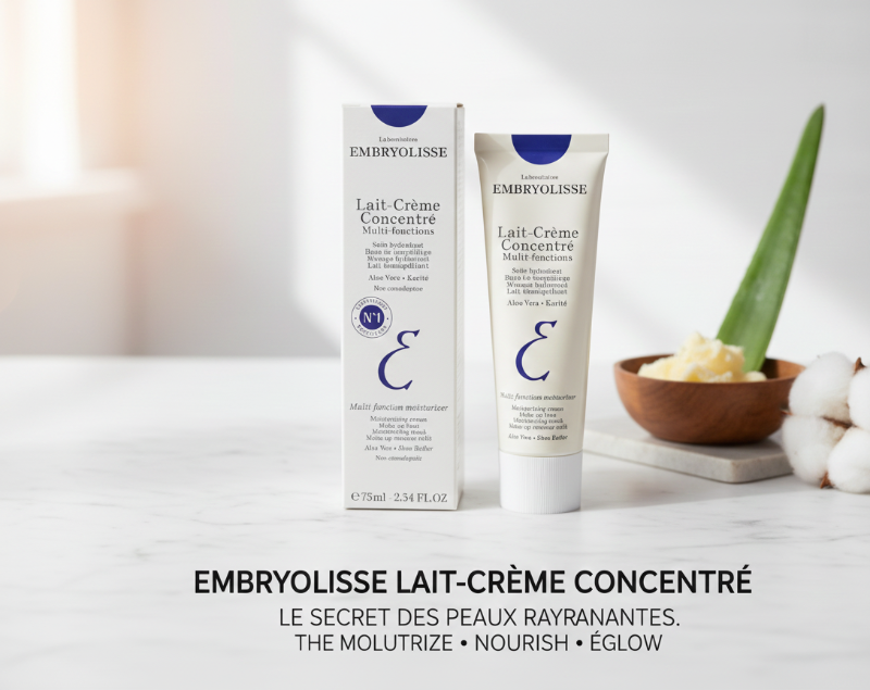 Embryolisse Lait-Crème Concentré | Multi-Function Face Cream | Makeup Base, Moisturizer, Mask – 75ml