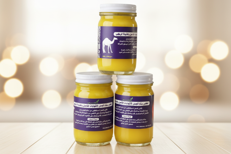 Traditional Camel Hump Fat Ointment – Natural Joint & Knee Relief | Reduces Swelling & Stiffness | Glass Jar | Daily Use