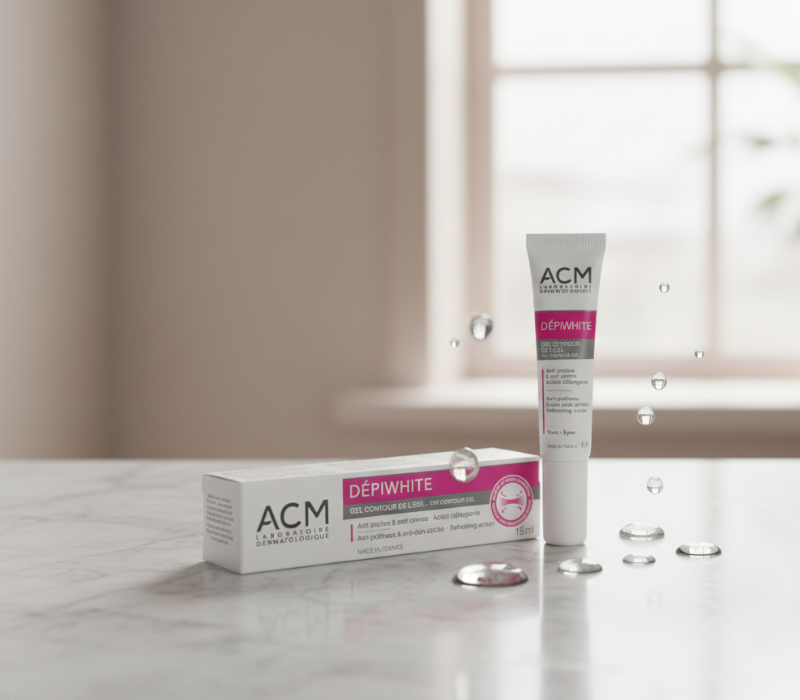 ACM Dépiwhite Eye Contour Gel | Eye Cream for Dark Circles & Puffiness | Decongesting, Refreshing Gel | Suitable for Sensitive Skin